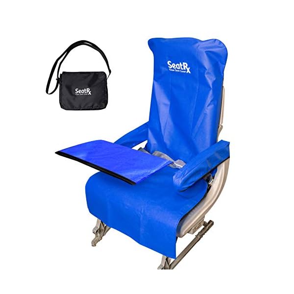 [Reusable] Seat Protector for Public Transit Bus Train Airplane Seat Covers Set with Tray Cover - Car Seat Protector…