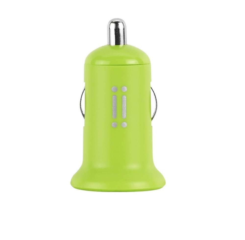 aiino Car Charger 1 USB 1A Ports USB Car Charger USB Universal Car Charger Compatible with iPhone 11/11 Pro/X/8/7/6, iPad, Samsung S10/S9/S8/S7, Huawei, Honor - Green