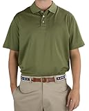 Green with Sleeve Label Double Mercerized Breathable Golf Polo Shirt