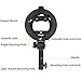 UTEBIT Bracket for Speedlight 5 Flashes Speedlight Mount Bowens S Type Flash Bracket Multi Holder Angle Adjustable Umbrella Mount for Softbox Snoot Beauty Dish Reflector