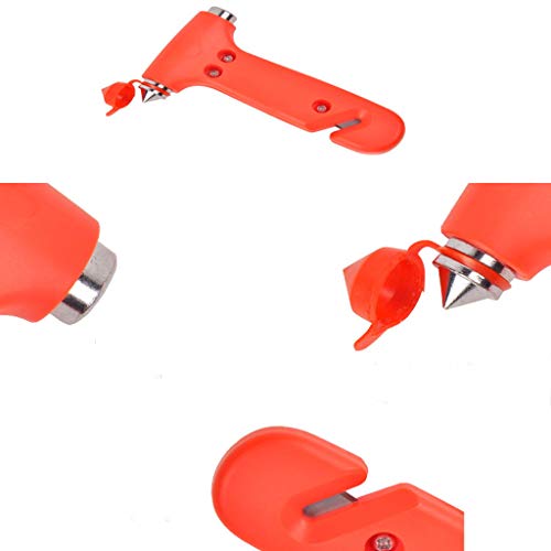 LLKK Veiligheid Hamer voor auto's en auto's, noodhamer, escape hamer, bus Window Breaker, auto Emergency… - Afbeelding 4
