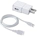 Charger Adapter 5V + Micro USB 3.0 Cable for Samsung Galaxy S5,Note 3