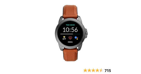 Fossil Gen 5E Brown Digital Smartwatch FTW4055 : Amazon.com.au: Clothing,  Shoes \u0026 Accessories