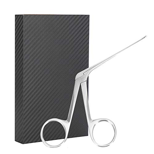 Ear Cleaning Forceps, Professional Ear Forceps Stainless Steel Ear Picking Pliers Aural Forceps for Ear Cleaning