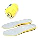 Dr.Koyama Premium Memory Foam Silicon Gel Orthopedic Shock Absorbing Sports Insole US men 6-8 women 7.5-9.5