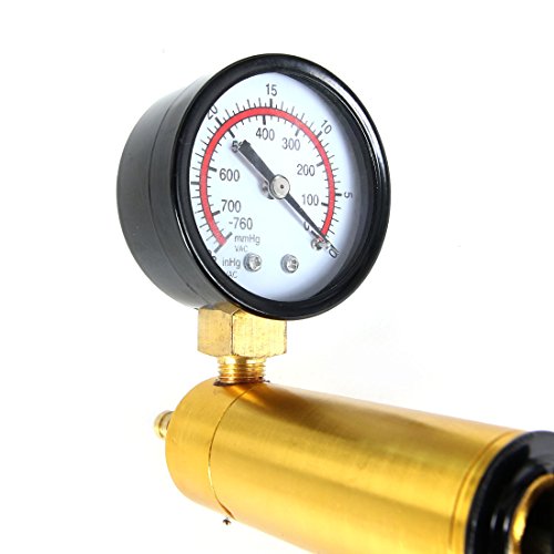 Copap 16PCS Brake Bleeder & Vacuum Pump Test Tuner Tool Kit Hand Held Vacuum Gauge for Car & Truck - Thumbnail 4