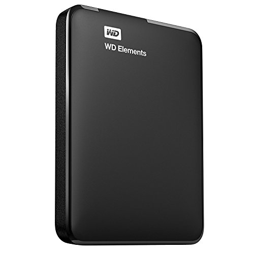 WD 1TB Elements Portable External Hard Drive, USB 3.0, Up to 5 Gb/s Data Transfer Rate
