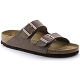 Birkenstock Men's Arizona Mocha Birkibuc 38 N