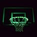GlowCity LED Basketball Hoop Lights - Glow-in-The-Dark Rim Lights Full Size - Super-Bright to Play Longer Outdoors, Ideal for Kids, Adults, Parties and Training (Green)