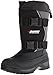 Baffin Wolf Men's Winter Boots, Tundra Rated, 14 to -22 degrees Fahrenheit, Tall Height, Black/Pewter, Size 12