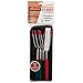 Marshmallow Roasting Sticks- Set of 4 Telescopic 34″ Extendable Stainless Steel Forks with Zippered Case – Roasts 2 at Oncethumb 1