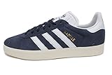 Gazelle Womens in Blue/White by Adidas, 5.5