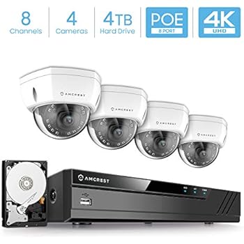 Amazon.com: Amcrest 4K Security Camera System w/ 4K 8CH