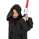 Child Sith Jedi Robe Cloak Black (Large 48