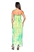 Riviera Sun 21628-LT-XL Summer Dresses/Sundresses for Women Lime/Turquoise