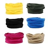 12 in 1 Seamless Yoga Fashion Headbands Athletic Moisture Wicking Headwear for Sports Workout Golf Cycling Arm band Hiking Climbing Bandana Headwrap Casual Scarf with UV Resistance