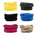Assorted Seamless Fashion Headbands for Men and Women Athletic Moisture Wicking Headwear for Sports Workout Golf Cycling Arm band Hiking Climbing Multi Function Bandana Headwrap Casual Scarf