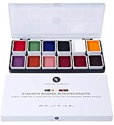 Narrative Cosmetics 12-Color Death FX Cream Palette, Professional Quick  Drying Waterproof SFX Makeup for the Stage, Film, Costumes, Cosplay,  Halloween