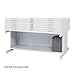 Safco Products 4977WH Flat File High Base for 5-Drawer 4996WHR Flat File, sold separately, White