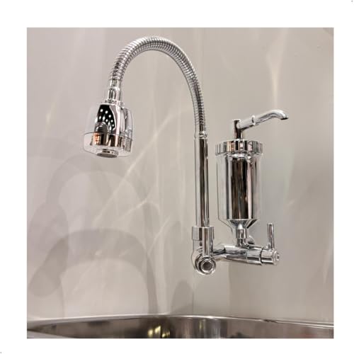 Torneira Filtro Parede Base de Abs Cano Gourmet