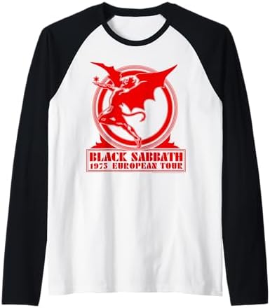ブラックサバス THE END ワールドツアー Tシャツ ラグラン L相当 黒 Amazon.com: Black Sabbath Official World Tour 78 B&W Raglan