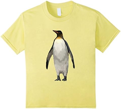 Kids Emperor Penguin Bird T Shirt Tshirt tee 6 Lemon
