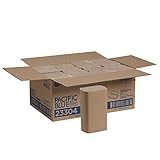 Pacific Blue Basic Recycled Multifold Paper Towels (Previously branded Envision) by GP PRO (Georgia-Pacific), Brown, 23304, 250 Towels Per Pack, 16 Packs Per Case