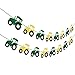 Tractor Garland Banner for Tractor/Farm/John Deere Themed Birthday Party Supplies Decorations