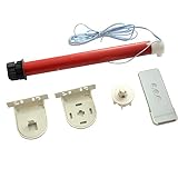Morningrising 12V DIY Electric Roller Blind/Shade Tubular 25mm Motor Kit & Remote Controller