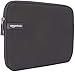 Amazon Basics 10-Inch Tablet Sleeve, Protective Case with Zipper - Black