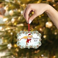Smiley Leopard Gecko Christmas Ornament 2024