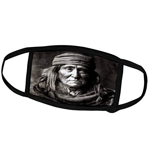 3dRose Face Mask Small, 1903 Geronimo Apache Indian Chief Native American Leader