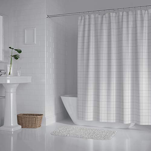 Kamanina 1 Inch Shower Curtain Rod 54 To 90 Inches Chrome 54 90