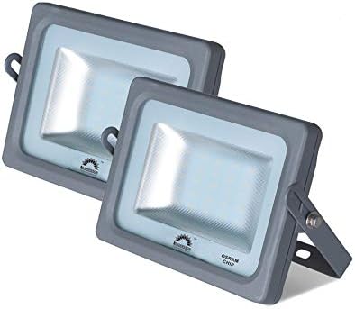 Pack de 2 Focos LED Exterior MERCURY Gris · Proyector LED ...