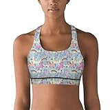 Wardell Women Racerback Sports Bras Rainbow