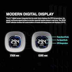 GAMDIAS Aura GL360 Digital WH AIO PC CPU Liquid