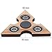 Anself Tri Fidget Hand Finger Spinner Spin Widget Focus Toy EDC Pocket Desktoy Triangle Wooden Gift for ADHD Children Adults