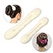 iWenSheng Strong Holder Hair Sponge Upgraded Version 4 Magic Beauty Hair Hairstyle Foam Sponge Donut Maker Ponytail Bun Twister Tie 2 Large and 2 Small