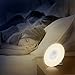 Wake-Up Light,TSTAR Sunrise Simulation Alarm Clock, Nature Night Light, 5 Colors Atmosphere Lamp,4 Brightness Bedside Lamp,Morning Wake-Up Alarm Light with Nature Sounds & FM Radio - Touch Control