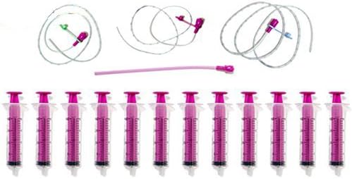 Warwick Whelping Boxes™ Nutrisafe Complete Tube Feeding Puppy Set Sterile 4fr, 6fr, 8fr 12 x syringes