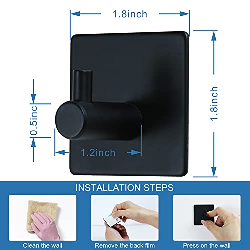 Key Holder Mail Organizer Wall Mount with 6 Key Hooks Small Shelf with 2pcs Adhesive Hooks for Entryway, Storage, Living Room, Hallway, Kitchen Office Letter