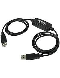 Plugable Windows Cable de transferencia para Windows 10, 8.1, 8, 7, Vista, XP. Incluye Bravura fácil computadora Sync Software