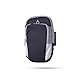 NVTED 2 PCS Sport Armband, Armband and Arm Pocket, Water Resistant Running Armband Arm Pag Multifunctional Pockets, for All 3.5~5.8” Smartphone (Black)
