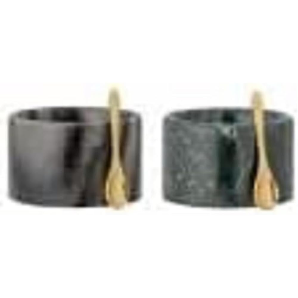 Bloomingville - Maloue Salt & Pepper Jar w/Spoon (82058057)