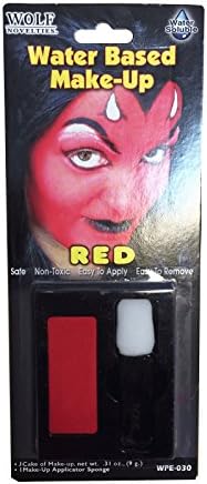 HOT LOOK Adults Kids Unisex Halloween Party Face Paints Make Up Kit