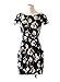 FCLM Women's Short Sleeve Slim Casual Party Dresses Plus Size Belt Above Knee ED46 (Large, baihe)