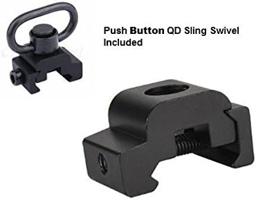 Swivel Sling Mount With Weaver Rail Mount by Golden Eye Tactical