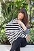 Stretchy Baby Car Seat Cover Canopy/Nursing Shawl 4 in 1 with Holes for Shopping Cart Covers & High Chairs! by The Blushing Baby