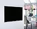 Audio-Visual Direct Black Glass Dry-Erase Board Set - 3' x 2' - Includes Hardware & Marker Tray (Non-Magnetic)