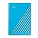 WD 2TB My Passport, Portable External Hard Drive, Blue, backup software with defense against ransomware, and password protection, USB 3.1/USB 3.0 compatible - WDBYVG0020BBL-WESN